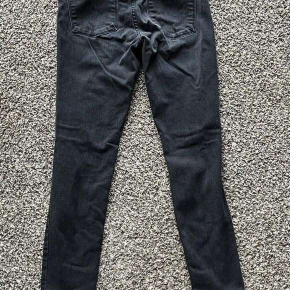Flying Monkey Black Distressed Skinny Jeans, Womens Size 29, Low Rise Denim - Picture 7 of 7